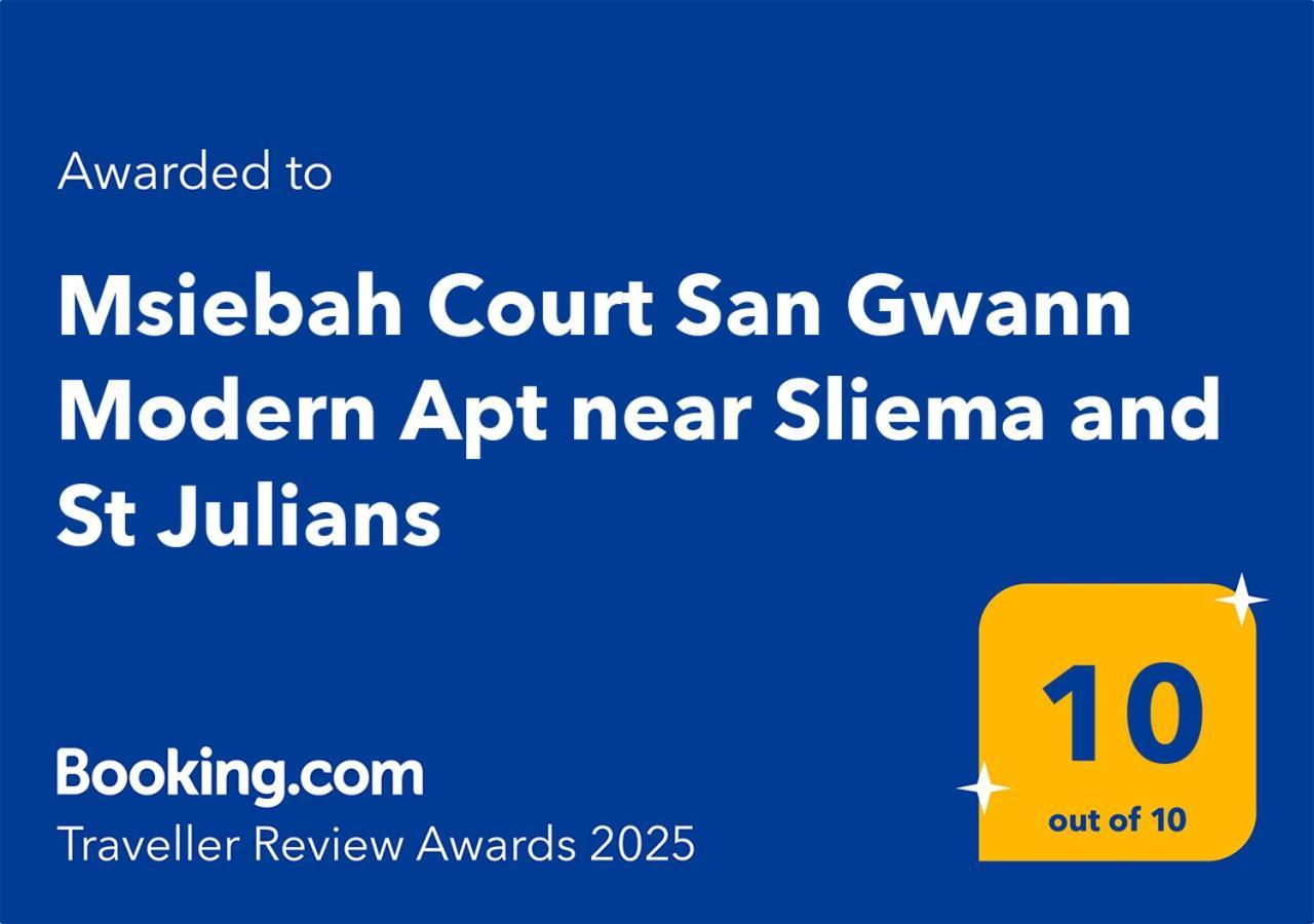 Msiebah Court San Gwann Modern Apt Near Sliema And St Julians Luaran gambar